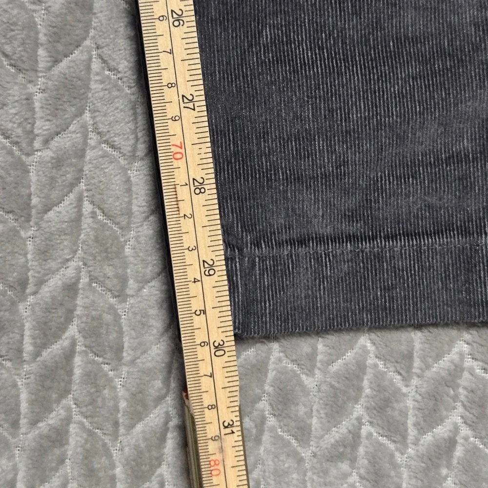 Mizzen+Main Leroy Slim Corduroy Pants Mens 31x30 Charcoal Grey‎ Performance